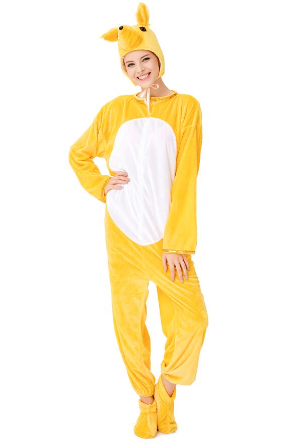 F1932 Unisex Animal Onesies Cartoon Pajamas Cosplay Costume Sleepwear